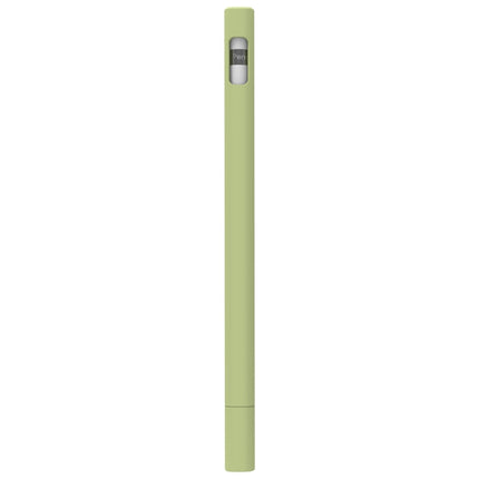 LOVE MEI For Apple Pencil 1 Triangle Shape Stylus Pen Silicone Protective Case Cover (Green)-garmade.com