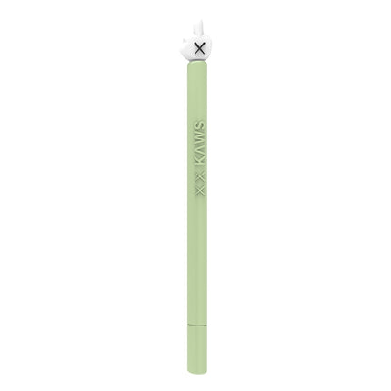 LOVE MEI For Apple Pencil 2 Middle Finger Shape Stylus Pen Silicone Protective Case Cover (Green)-garmade.com