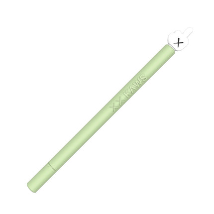 LOVE MEI For Apple Pencil 2 Middle Finger Shape Stylus Pen Silicone Protective Case Cover (Green)-garmade.com