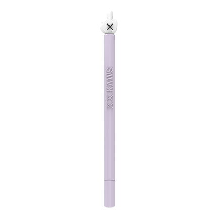 LOVE MEI For Apple Pencil 2 Middle Finger Shape Stylus Pen Silicone Protective Case Cover (Purple)-garmade.com