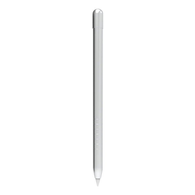 Metal Matte Non-slip Stylus Pen Protective Case for Apple Pencil 1 (Grey)-garmade.com
