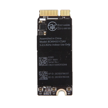 Bluetooth 4.0 Network Adapter Card BCM94331CSAX for Macbook Pro 13.3 inch & 15.4 inch (2012 ）A1398 / A1425-garmade.com