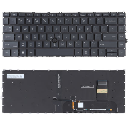 For HP Elitebook 840 G7 G8 845 G7 745 G7 G8 US Version Keyboard with Backlight and Pointing Stick-garmade.com