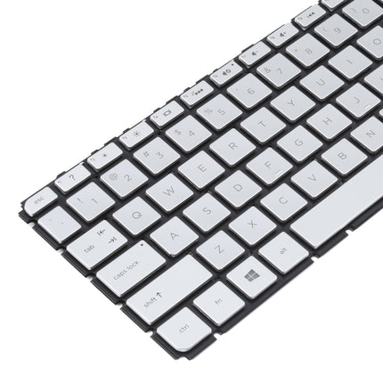 For HP Envy 13-D 13-D000 13-D100 US Version Keyboard with Backlight (Silver)-garmade.com