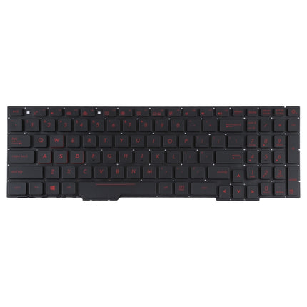 For Asus GL553VW ZX53V FX53VD ZX553 FX753 GL753 US Version Keyboard with Backlight-garmade.com