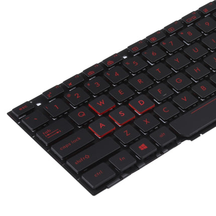 For Asus GL553VW ZX53V FX53VD ZX553 FX753 GL753 US Version Keyboard with Backlight-garmade.com