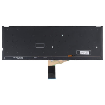 For Asus Vivobook X512 X512D X512DA X512F X512FA X512U US Version Keyboard with Backlight (Silver)-garmade.com