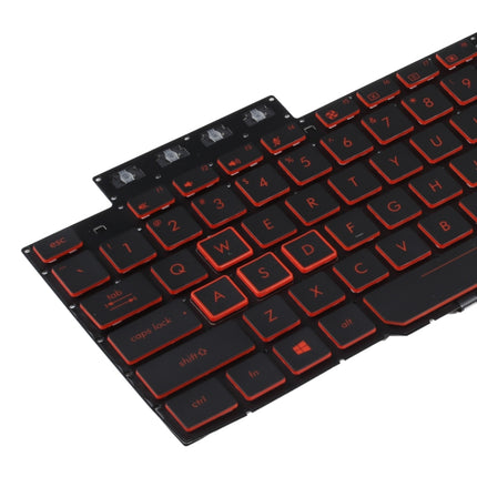For Asus FX80 FX80GE FZ80G ZX80G FX505 US Version Keyboard with Backlight-garmade.com