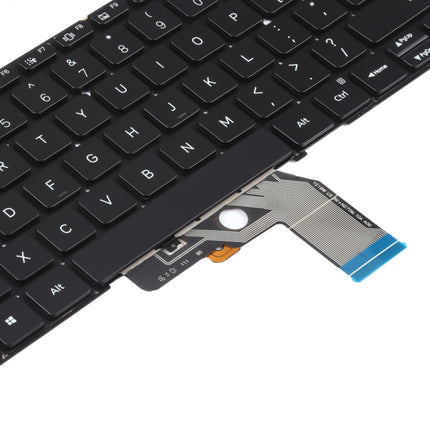 For Xiaomi Mi Air 13.3 US Version Keyboard with Backlight (Black)-garmade.com
