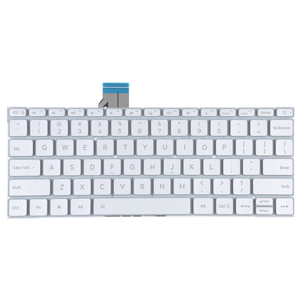 For Xiaomi Mi Notebook Air 12.5 US Version Keyboard with Backlight (Silver)-garmade.com