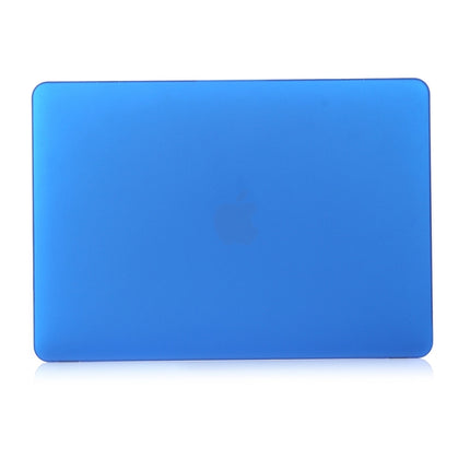 ENKAY Hat-Prince 2 in 1 Frosted Hard Shell Plastic Protective Case + US Version Ultra-thin TPU Keyboard Protector Cover for 2016 New MacBook Pro 13.3 inch with Touchbar (A1706)(Dark Blue)-garmade.com