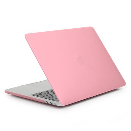 ENKAY Hat-Prince 2 in 1 Frosted Hard Shell Plastic Protective Case + US Version Ultra-thin TPU Keyboard Protector Cover for 2016 New MacBook Pro 13.3 inch with Touchbar (A1706)(Pink)-garmade.com