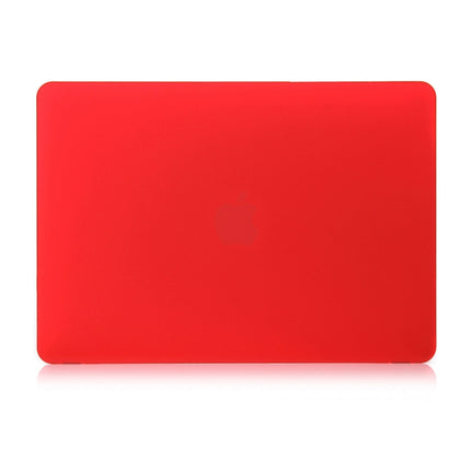ENKAY Hat-Prince 2 in 1 Frosted Hard Shell Plastic Protective Case + US Version Ultra-thin TPU Keyboard Protector Cover for 2016 New MacBook Pro 13.3 inch with Touchbar (A1706)(Red)-garmade.com