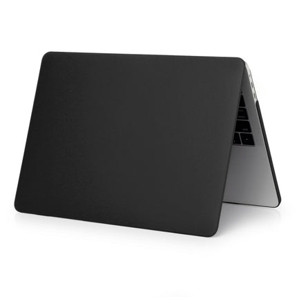 ENKAY Hat-Prince 2 in 1 Frosted Hard Shell Plastic Protective Case + US Version Ultra-thin TPU Keyboard Protector Cover for 2016 New MacBook Pro 13.3 inch without Touchbar (A1708)(Black)-garmade.com