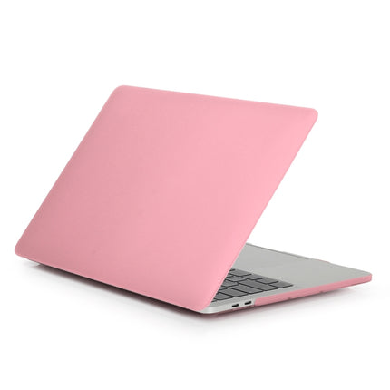 ENKAY Hat-Prince 2 in 1 Frosted Hard Shell Plastic Protective Case + US Version Ultra-thin TPU Keyboard Protector Cover for 2016 New MacBook Pro 13.3 inch without Touchbar (A1708)(Pink)-garmade.com