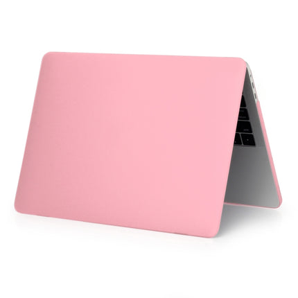 ENKAY Hat-Prince 2 in 1 Frosted Hard Shell Plastic Protective Case + US Version Ultra-thin TPU Keyboard Protector Cover for 2016 New MacBook Pro 15.4 inch with Touchbar (A1707)(Pink)-garmade.com