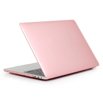ENKAY Hat-Prince 2 in 1 Crystal Hard Shell Plastic Protective Case + US Version Ultra-thin TPU Keyboard Protector Cover for 2016 New MacBook Pro 15.4 inch with Touchbar (A1707)(Pink)-garmade.com