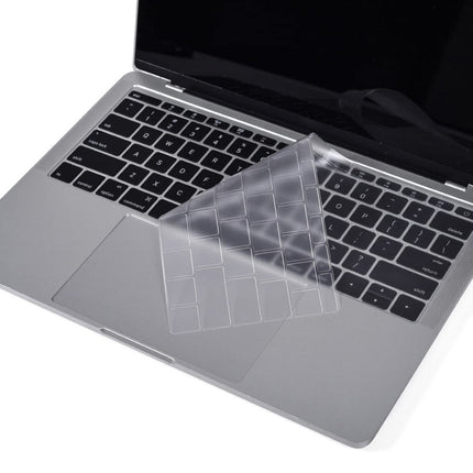 ENKAY TPU Keyboard Protector Cover for 2015 MacBook 12 inch (A1534) / MacBook Pro 13.3 inch without Touch Bar (A1708) , Europe Version-garmade.com