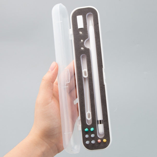 For Apple Pencil 1 / 2 8mm Multi-function Handwriting Pen Protective Case TouchPen Storage Box-garmade.com