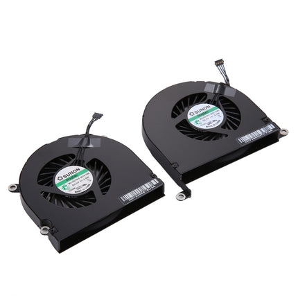 1 Pair for Macbook Pro 17 inch A1297 (2009 - 2011) Cooling Fans (Left + Right)-garmade.com