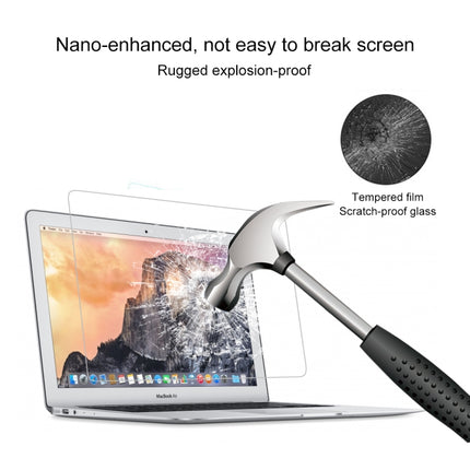 9H Surface Hardness HD Explosion-proof Tempered Glass Film for Macbook Pro 13.3 inch with Touch Bar (A1706)-garmade.com