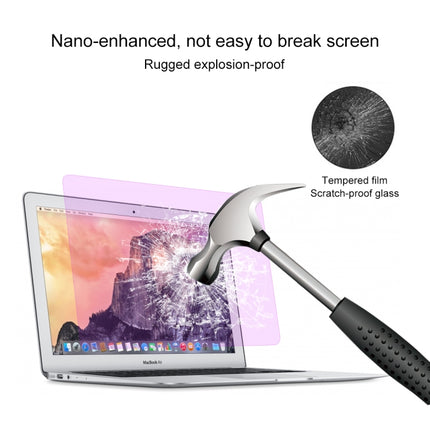 9H Surface Hardness Anti Blue-ray Explosion-proof Tempered Glass Film for Macbook Pro 13.3 inch with Touch Bar (A1706)-garmade.com