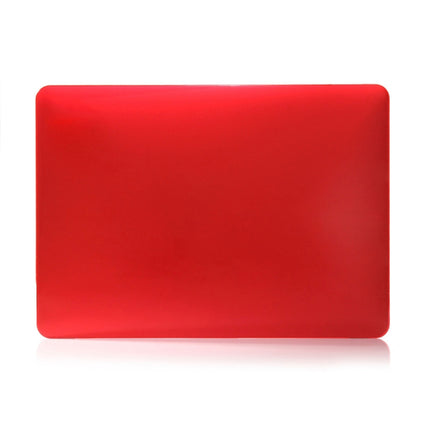 ENKAY Hat-Prince 2 in 1 Crystal Hard Shell Plastic Protective Case + Europe Version Ultra-thin TPU Keyboard Protector Cover for 2016 MacBook Pro 13.3 Inch without Touch Bar (A1708) (Red)-garmade.com