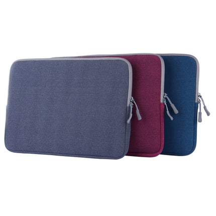 For Macbook Pro 13.3 inch with Touch Bar Laptop Bag Soft Portable Package Pouch(Blue)-garmade.com
