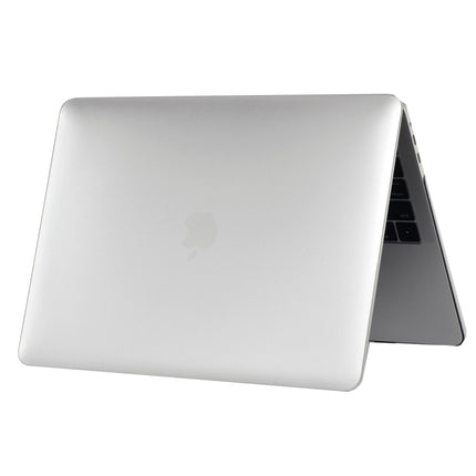 Laptop Metal Style Protective Case for MacBook Pro 15.4 inch A1990 (2018) (Silver)-garmade.com