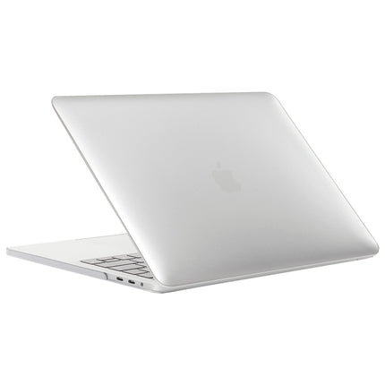 Laptop Metal Style Protective Case for MacBook Pro 15.4 inch A1990 (2018) (Silver)-garmade.com