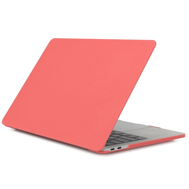 Laptop Frosted Style PC Protective Case for MacBook Pro 13.3 inch A1989 (2018) / A2159 / A2251 / A2289 / A2338(Coral Red)-garmade.com