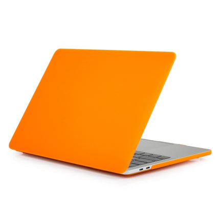 Laptop Frosted Style PC Protective Case for MacBook Pro 13.3 inch A1989 (2018) / A2159 / A2251 / A2289 / A2338(Orange)-garmade.com
