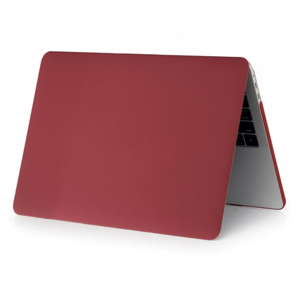 Laptop Frosted Style PC Protective Case for MacBook Pro 13.3 inch A1989 (2018) / A2159 / A2251 / A2289 / A2338(Wine Red)-garmade.com