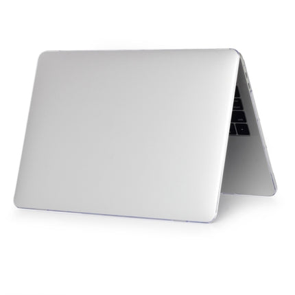 Laptop Frosted Style PC Protective Case for MacBook Pro 15.4 inch A1990 (2018)(Transparent)-garmade.com