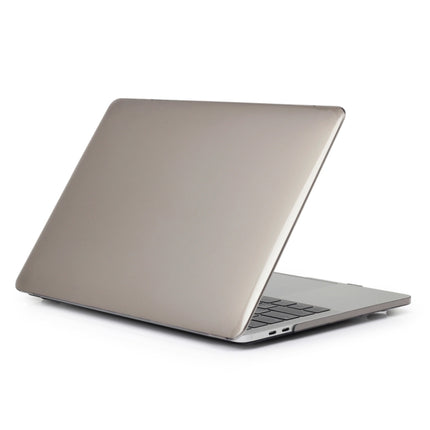 Laptop Crystal Style PC Protective Case for MacBook Pro 13.3 inch A1989 (2018) / A2159 / A2251 / A2289 / A2338(Grey)-garmade.com