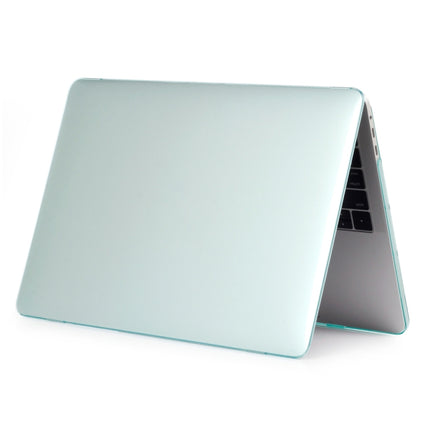 Laptop Crystal Style PC Protective Case for MacBook Pro 15.4 inch A1990 (2018) (Green)-garmade.com