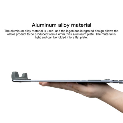 Lenovo Z2 Legion Gears Aluminum Alloy Notebook Laptop Desktop Heat Radiation Holder Cooling Bracket (Grey)-garmade.com