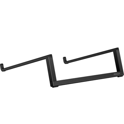 ROCK Mini Ultrathin Portable Foldable Design Laptop Bracket Stand(Black)-garmade.com