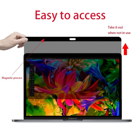 Magnetic Privacy Anti-glare PET Screen Film for MacBook Pro 15.4 inch with Touch Bar (A1707)-garmade.com