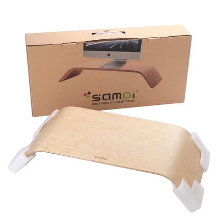 SamDi Artistic Wood Grain Desktop Holder Stand Cradle for Apple Macbook, ASUS, Lenovo-garmade.com