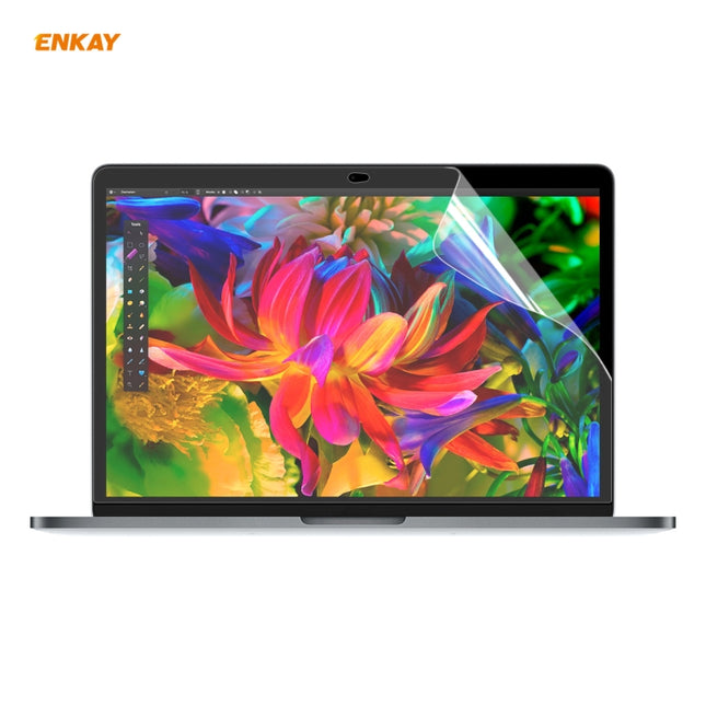 ENKAY HD PET Screen Protector for MacBook Pro 15.4 inch A1707 (2016 - 2017) / A1990 (2018)-garmade.com