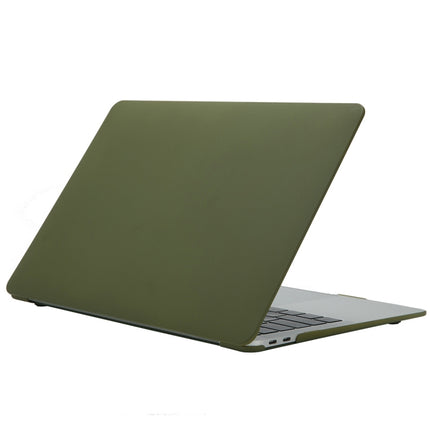 Cream Style Laptop Plastic Protective Case for MacBook Pro 15.4 inch (2019)(Green)-garmade.com