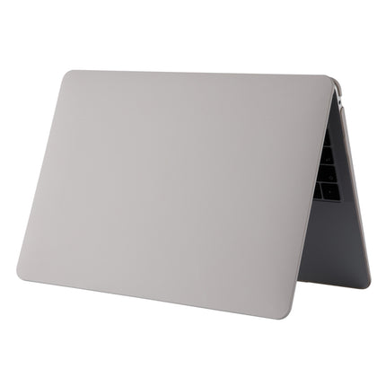 Cream Style Laptop Plastic Protective Case for MacBook Pro 15.4 inch (2019)(Light Grey)-garmade.com