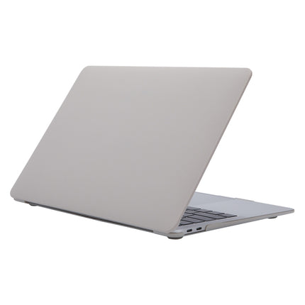 Cream Style Laptop Plastic Protective Case for MacBook Pro 15.4 inch (2019)(Light Grey)-garmade.com