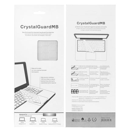 Tablet TPU Waterproof Dustproof Transparent Keyboard Protective Film for Microsoft Surface Pro 6 / 5 / 4-garmade.com