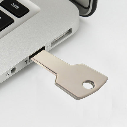 1GB USB 2.0 Metal Key Shape USB Flash Disk-garmade.com