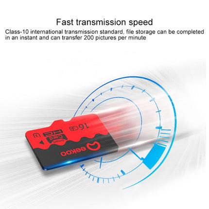eekoo 16GB CLASS 10 TF(Micro SD) Memory Card, Minimum Write Speed: 10MB / s, Universal Version-garmade.com