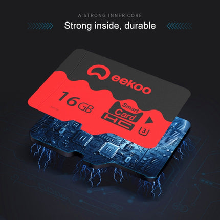 eekoo 16GB U3 TF(Micro SD) Memory Card, Minimum Write Speed: 30MB / s, Flagship Version-garmade.com