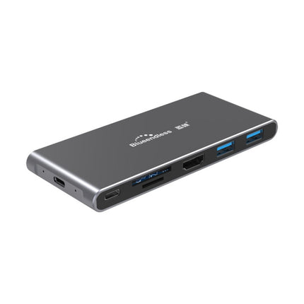 Blueendless 6 In 1 Multi-function Type-C / USB-C HUB Expansion Dock M.2 NGFF Solid State Drive-garmade.com