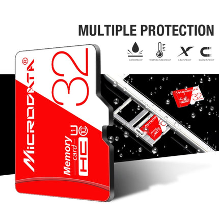 MICRODATA 64GB High Speed U3 Red and White TF(Micro SD) Memory Card-garmade.com